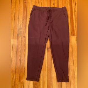 BR Mens Essential Terry Dark Maroon Sweatpant/Joggers Size XL